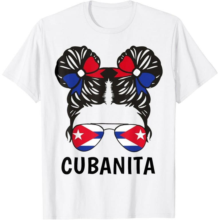 Womens Cuban Abuela Cuba Flag T Shirt Womens Cuban Abuela Cuba Flag T Shirt