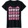 thumbnail image 1 of t-shirt Cute Cowgirl Outfit Western Women Cowboy Girls Rodeo Howdy T-Shirt mens t shirt，black，women，funny，misfits，men，journey, 1 of 4