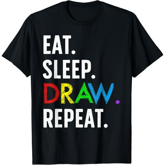 t-shirt Cute Drawing Design For Men Women Kids Sketch Artist Drawing T-Shirt.