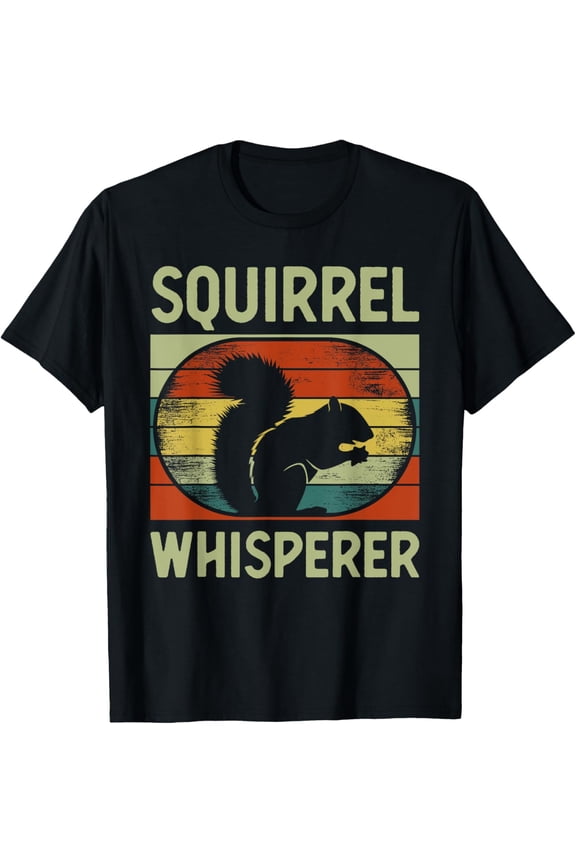t-shirt Cute Squirrel Art For Men Women Kids Rodent Squirrel Lovers T-Shirt mens，black，women，funny，journey，Crew Neck, Short Sleeve,printing