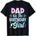 thumbnail image 1 of t-shirt Dad Of The Birthday Girl Shirt Tie Dye Party Family Daddy T-Shirt., 1 of 4
