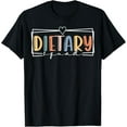 thumbnail image 1 of t-shirt Dietary Squad Dietary Aide Rock Healthcare Worker Dietitian T-ShirtMen and women can wear, black T-shirts, gifts. Age: M,L，XL 2XL, 3XL, 4XL, 1 of 4