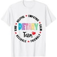 thumbnail image 1 of t-shirt Dietary Team Appreciation Week healthcare Dietitian Squad T-ShirtMen and women can wear white T-shirts, gifts. Age: M,，L，XL，2XL,3XL, 4XL, 1 of 4
