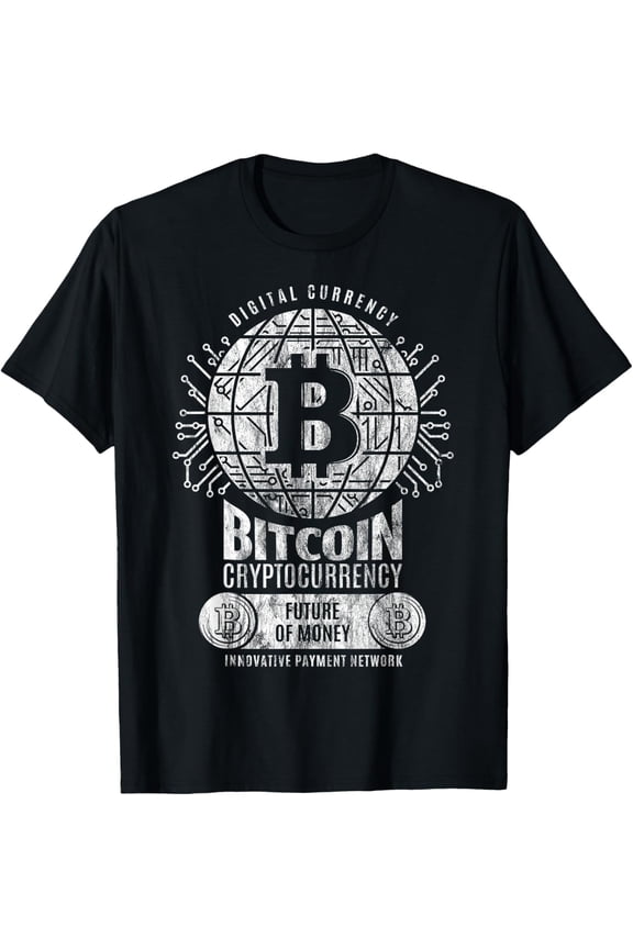 t-shirt Digital Currency Bitcoin BTC Cryptocurrency Crypto T-Shirt mens t shirt，black，women，funny，misfits，men，journey