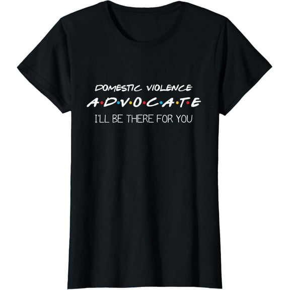 t-shirt Domestic Violence Advocate T-Shirt mens,black,women,funny,journey,Crew Neck, Short Sleeve,custom clothing patterns.gift