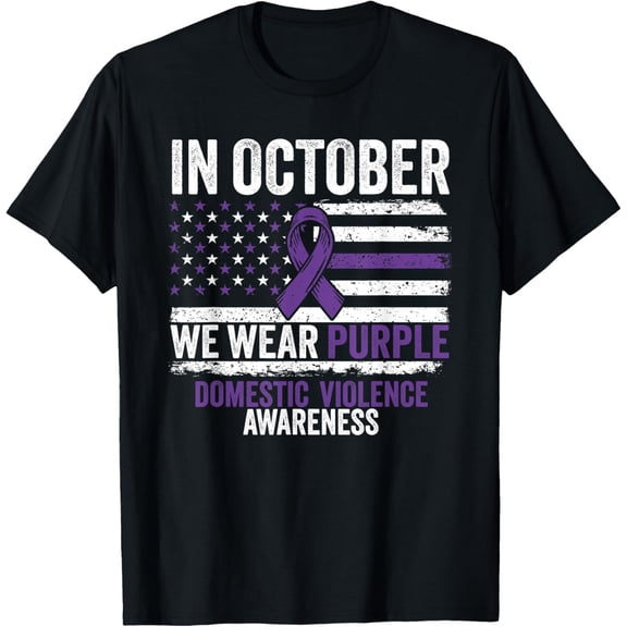 t-shirt Domestic Violence Awareness Shirt Stop End Domestic Violence T-Shirt.
