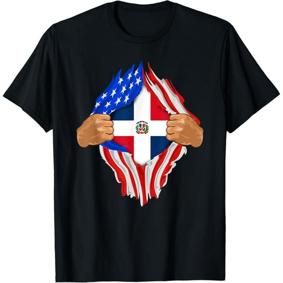 Dominican Blood Inside Me Shirt Dominican Republic Flag Gift mens t shirt，black，women，funny，misfits，men，journey