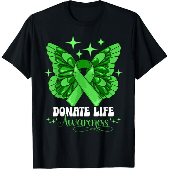 t-shirt Donate Life T-Shirt mens t shirt,black,women,funny,misfits,men,journey
