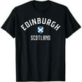 thumbnail image 1 of t-shirt Edinburgh Scotland T-Shirt mens，black，women，funny，men，journey，Crew Neck, Short Sleeve,printing, 1 of 4