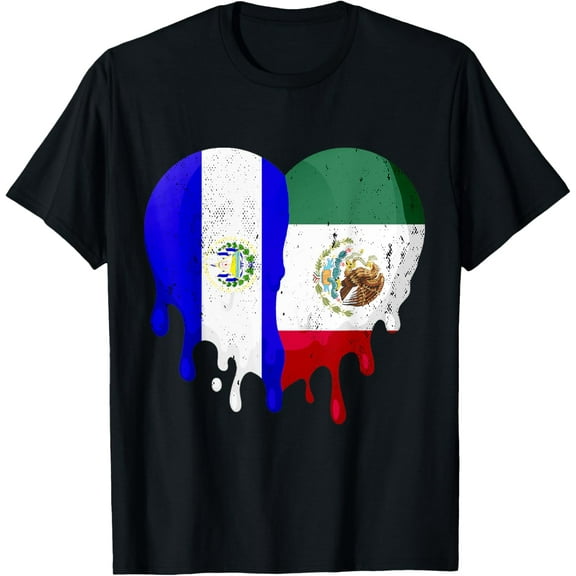 t-shirtEl Salvador Mexico Flag Heart Citizen Grown Patriot Country T-Shirt mens t shirt,black,women,funny,misfits,men,journey