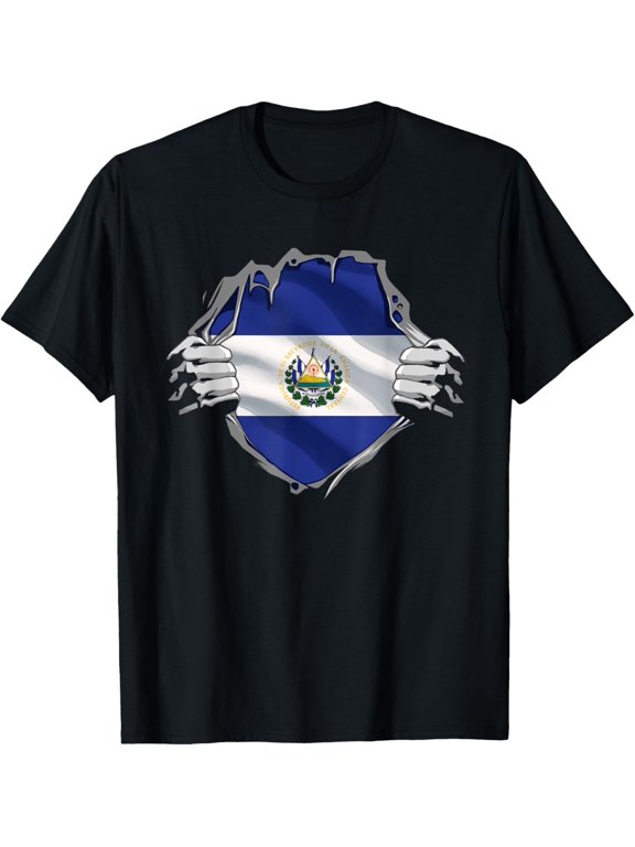 t-shirt El Salvador Shirt Salvadoran Flag El Salvador Roots Heritage T-Shirt.