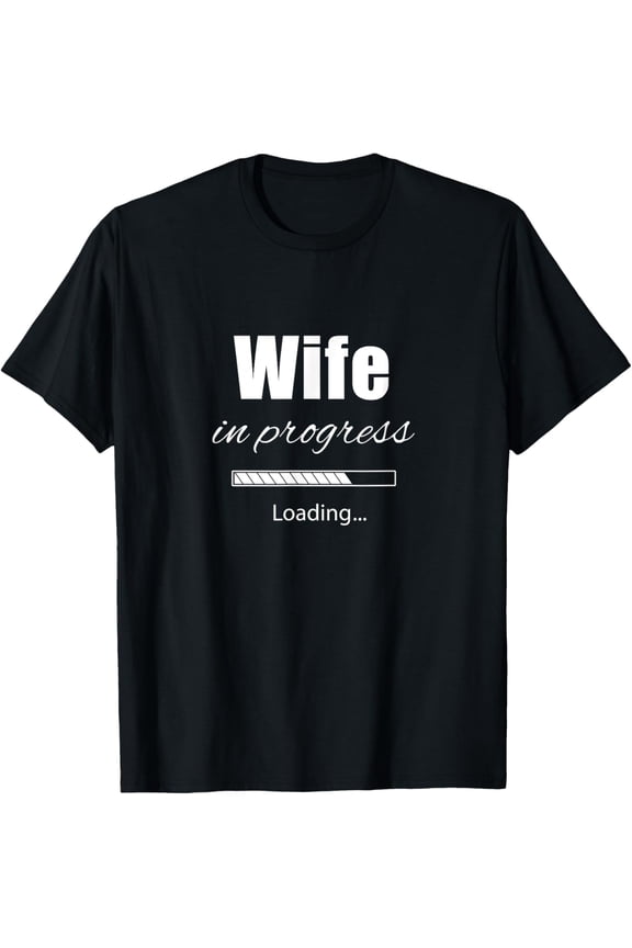 t-shirt Engaged Soon To Be Married Getting Hitched Wedding Bride T-Shirt mens,black,women,funny,journey,Crew Neck, Short Sleeve,custom clothing patterns.gift