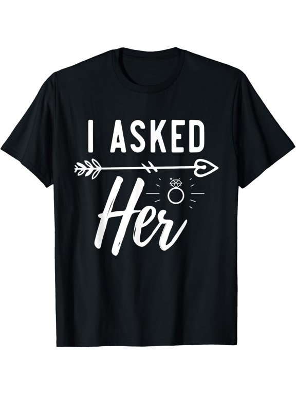 t-shirt Engagement Announcement Fiance Engaged Couple Engagement T-Shirt.