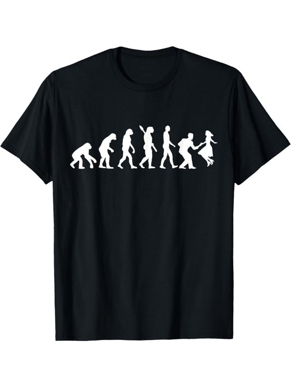 t-shirt Evolution swing dance T-Shirt mens t shirt,black,women,funny,misfits,men,journey