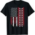 thumbnail image 1 of t-shirt F-22 Crew Jet Fighter Raptor Airplane Distress American Flag T-ShirtMen and women can wear, black T-shirts, gifts. Age: M,L，XL 2XL, 3XL, 4XL, 1 of 4