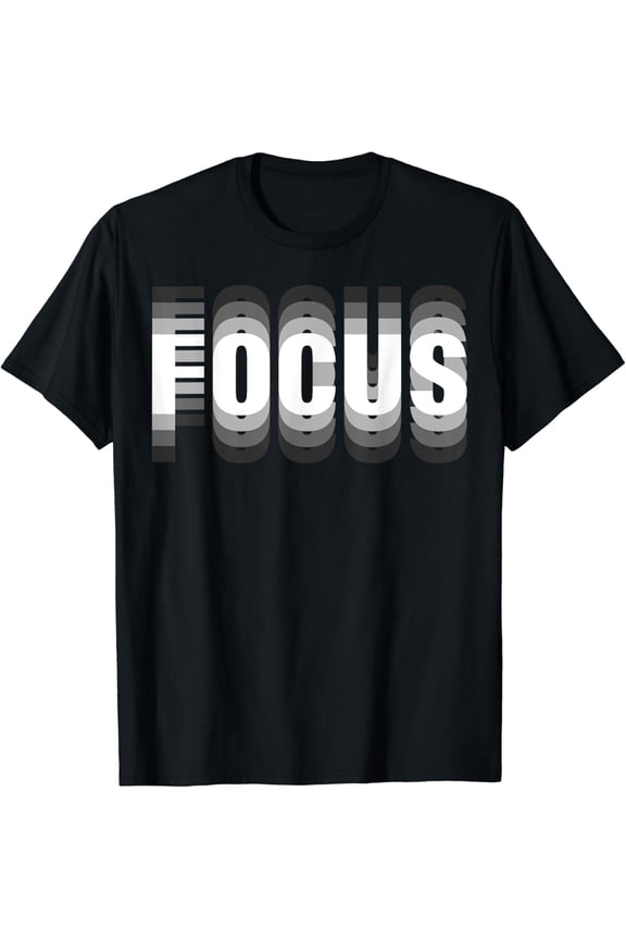 t-shirt FOCUS Cool Trippy Optical Illusion t-shirt mens t shirt,black,women,funny,misfits,men,journey