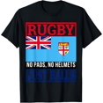 thumbnail image 1 of t-shirt Fiji Funny Rugby T-Shirt mens t shirt，black，women，funny，misfits，men，journey, 1 of 4