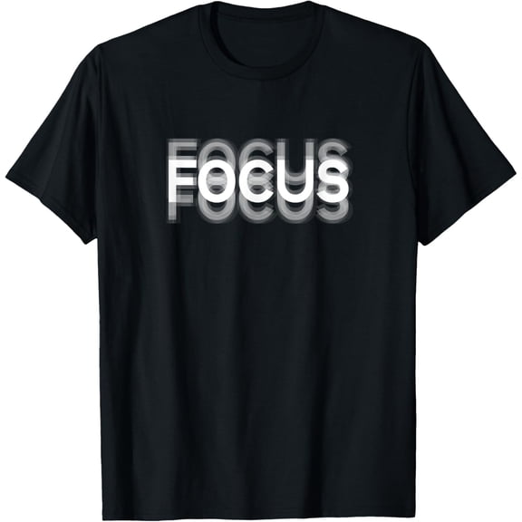 t-shirt Focus Optical Illusion Gift Double Take t-shirt mens t shirt，black，women，funny，misfits，men，journey