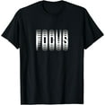 thumbnail image 1 of t-shirt Focus Optical Illusion Trippy t-shirt mens t shirt，black，women，funny，misfits，men，journey, 1 of 4