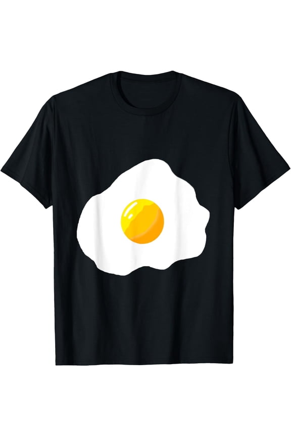 T-SHIRTFried Egg Breakfast Egg White Egg Yolk Fried Egg Costume T-Shirt mens t shirt,black,women,funny,misfits,men,journey