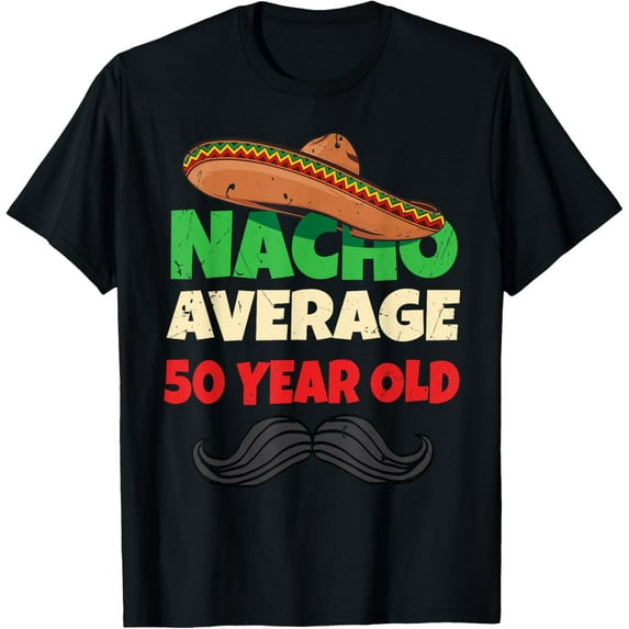 t-shirt Funny 50 Year Old Shirt Party Fiftieth Mens 50th Birthday T-Shirt mens,black,women,funny,journey,Crew Neck, Short Sleeve,printing