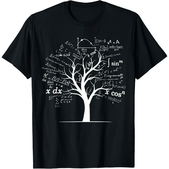t-shirt Funny AP Calculus Algebra Tree Math Teacher Nerd Geek Gifts T-Shirt.