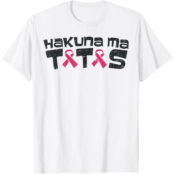 Funny Breast Cancer Awareness Shirt Ma Tatas Support Gift T-ShirtMen and women, White T-shirt, size: Extra large