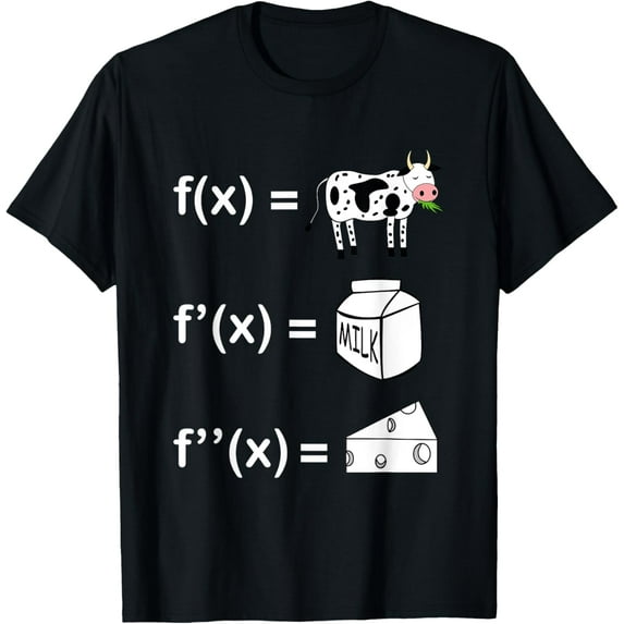 t-shirt Funny Calculus Humor Cowculus Cow Mathematics Math Teacher T-Shirt.