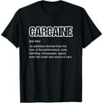 thumbnail image 1 of t-shirt Funny Car Guy Gift - CARCAINE Definition Love Of Cars T-Shirt mens，black，women，funny，journey，Crew Neck, Short Sleeve,custom clothing patterns.gift, 1 of 4