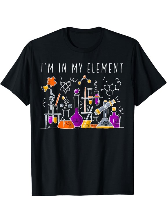 t-shirt Funny Chemist Gifts I'm In My Element Chemistry Science Nerd T-Shirt mens t shirt,black,women,funny,misfits,men,journey