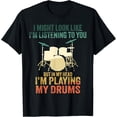 thumbnail image 1 of t-shirt Funny Drummer Art For Men Women Drum Player Percussion Lover T-Shirt., 1 of 4