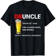 thumbnail image 1 of t-shirt Funny Druncle Like a Normal Uncle Only Drunker T Shirt Tee T-Shirt., 1 of 4