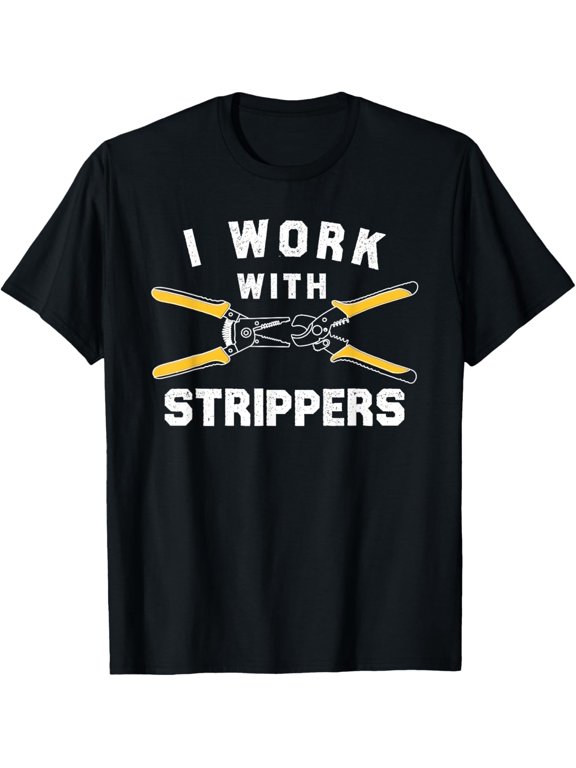 t-shirt Funny Electrician Art For Men Dad Electronics Engineer Humor T-Shirt mens,black,women,funny,men,journey,Crew Neck, Short Sleeve,printing