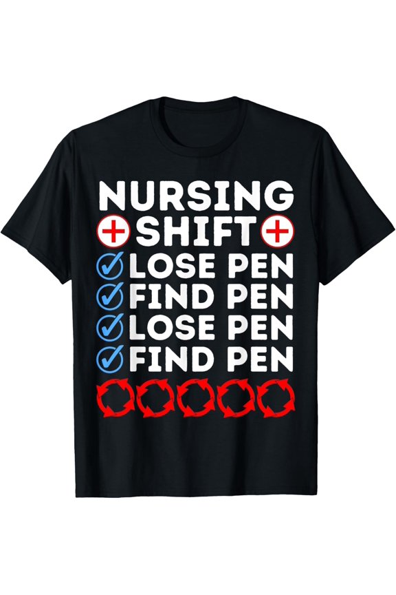 t-shirt Funny Night Shift Nurse Day Quote Nursing Week Shifting Life T-Shirt mens,black,women,funny,men,journey,Crew Neck, Short Sleeve,printing