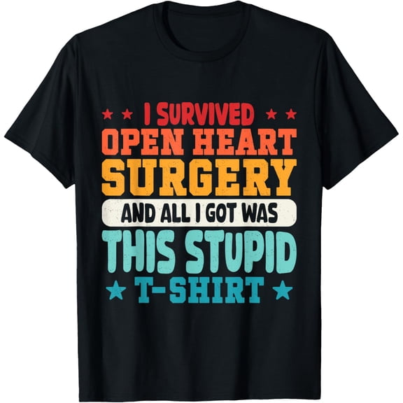 t-shirt Funny Open Heart Surgery Recovery Survivor Men Women T-Shirt mens，black，women，funny，journey，Crew Neck, Short Sleeve,printing