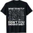 thumbnail image 1 of Funny Science Gift Idea Physicist Math Physics T-ShirtMen and women, Black T-shirt, size: Extra large, 1 of 4