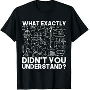 t-shirt Funny Science Gift Idea Physicist Math Physics T-Shirt.