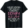 thumbnail image 1 of t-shirt Funny Senior Citizen Tshirts Cranky Old Lady T-Shirt., 1 of 4