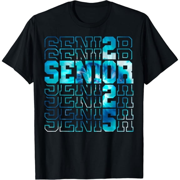 t-shirt Funny Senior Graduation Gift Class of 2025 Senior Boys Girls T-Shirt.