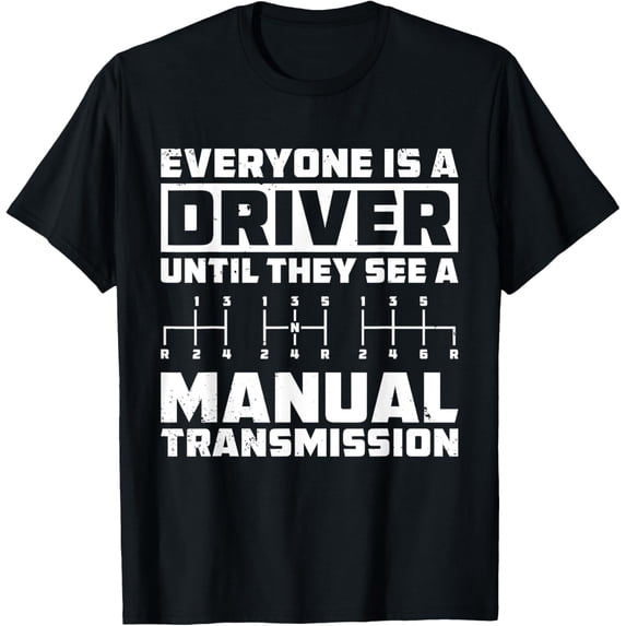 t-shirt Funny Stick Shift Gear Manual Transmission Car Enthusiast T-Shirt.