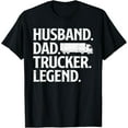 thumbnail image 1 of t-shirt Funny Trucker Art For Truck Driver Husband Men Dad Trucking T-Shirt., 1 of 4