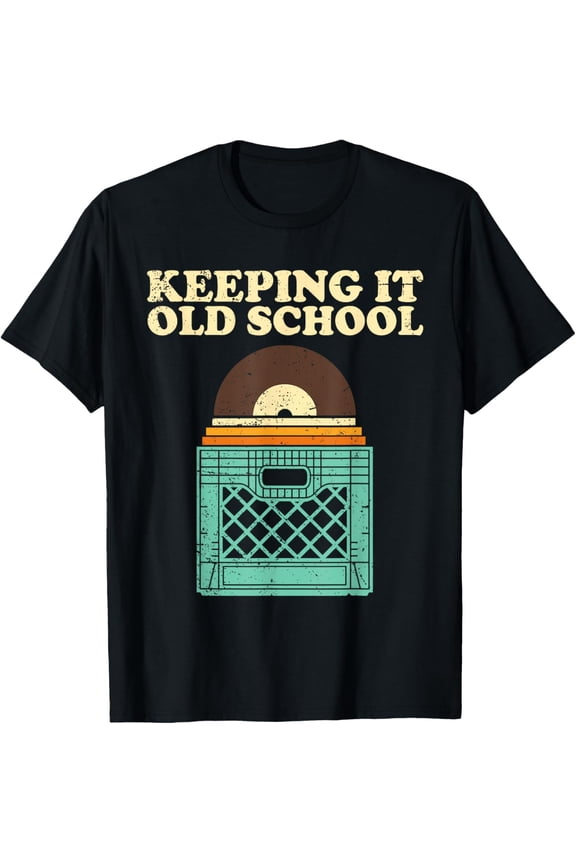 t-shirt Funny Vinyl Record Art Vinyl Records Lover Album Men Women T-Shirt.