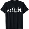 thumbnail image 1 of t-shirt Garbage Man Evolution Trash Bin Trash Truck Driver T-Shirt mens，black，women，funny，men，journey，Crew Neck, Short Sleeve,printing, 1 of 4