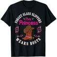 thumbnail image 1 of t-shirt Girls Cowgirls Funny Princess Cowboy Boots Country Western T-Shirt., 1 of 4
