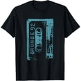 thumbnail image 1 of t-shirt Grunge 90's Vintage Concert Mixtape Retro T-Shirt mens，black，women，funny，journey，Crew Neck, Short Sleeve,custom clothing patterns.gift, 1 of 4