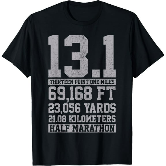 Half Marathon T-Shirt - 13.1 Miles Running Runner Shirt Gift T-Shirt