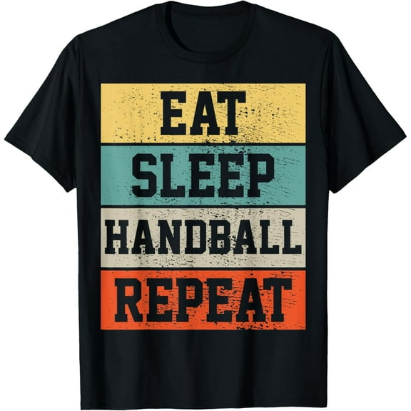 t-shirt Handball Sport Player Retro Vintage Funny Gift T-Shirt