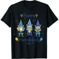 thumbnail image 1 of t-shirt Happy Hanukkah Elves Jewish Elf Christmas Chanukah T-Shirt., 1 of 4