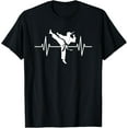 thumbnail image 1 of t-shirt Heartbeat Of Wushu T-ShirtMen and women can wear, black T-shirts, gifts. Age: M,L，XL 2XL, 3XL, 4XL, 1 of 4
