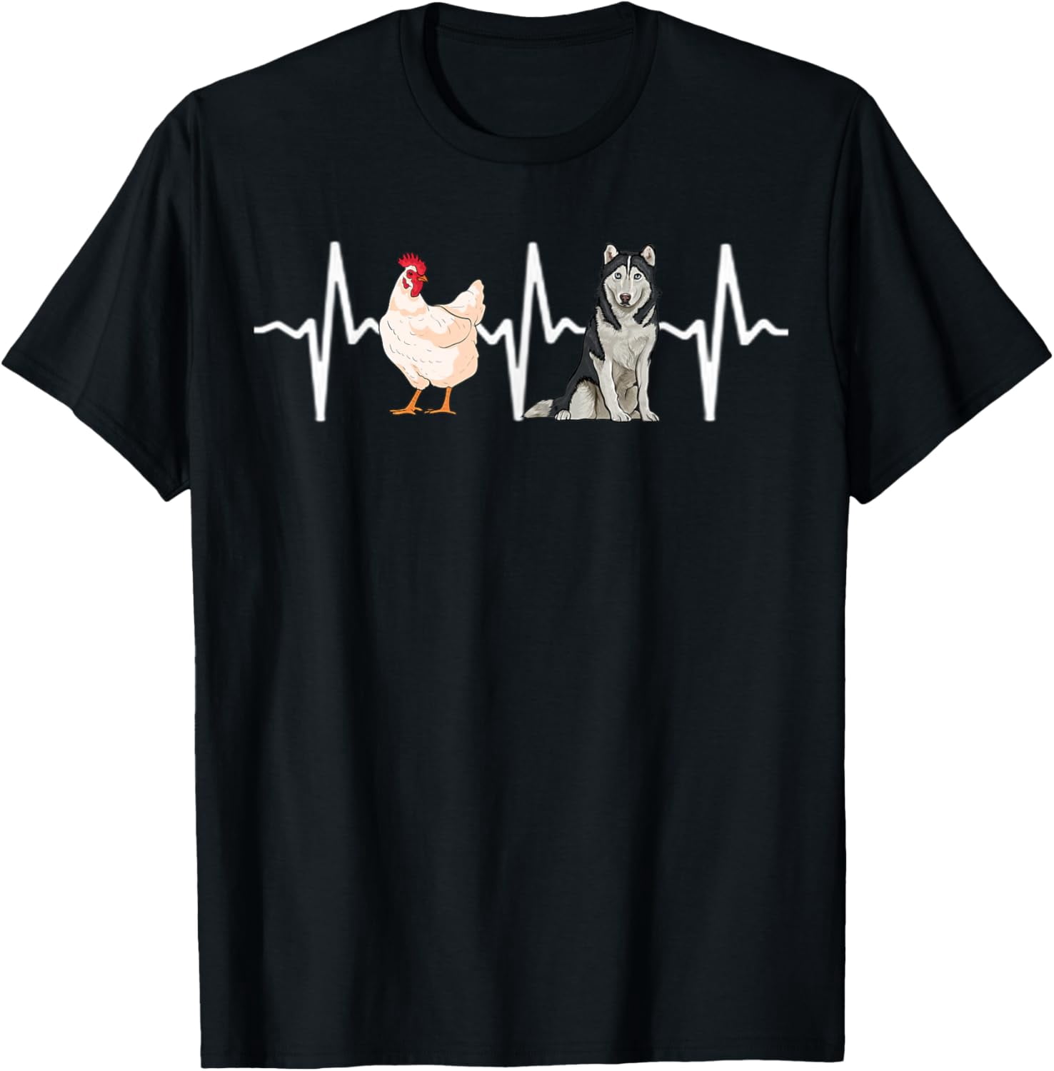 Polynesian Husky Dog Long Sleeve Button Shirt Dog In My Heart LT6